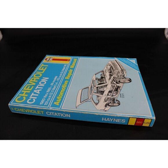 Chevy citation 19 80–85 Haynes manual - Picture 2 of 7